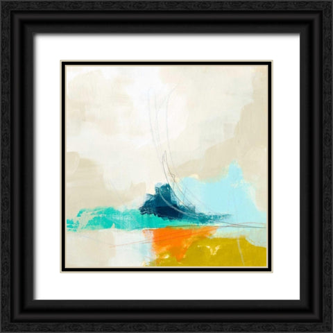 Atmospheric III Black Ornate Wood Framed Art Print with Double Matting by Vess, June Erica