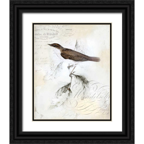 Rustic Gould II Black Ornate Wood Framed Art Print with Double Matting by Studio W