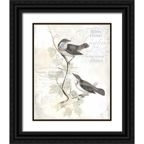 Rustic Gould IV Black Ornate Wood Framed Art Print with Double Matting by Studio W