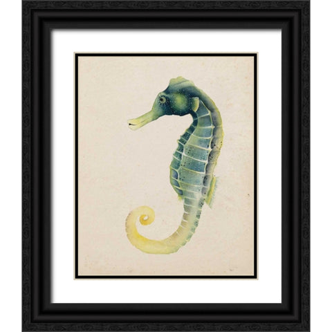 Sea Dweller V Black Ornate Wood Framed Art Print with Double Matting by Popp, Grace