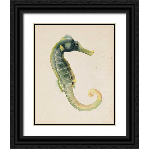 Sea Dweller VI Black Ornate Wood Framed Art Print with Double Matting by Popp, Grace