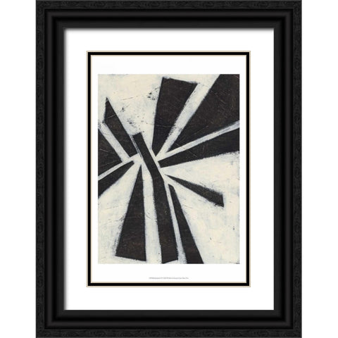 Symbiotic IV Black Ornate Wood Framed Art Print with Double Matting by Vess, June Erica