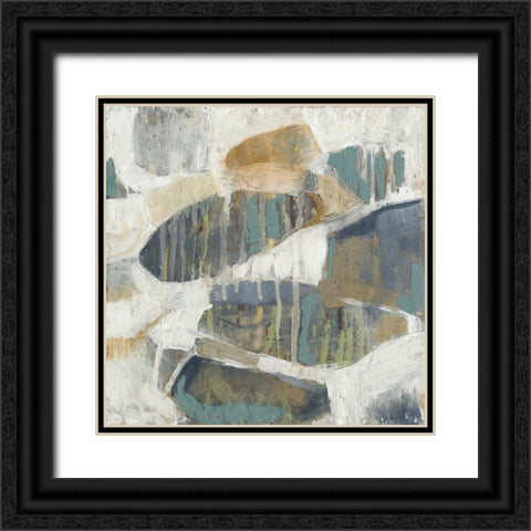 Orbs Dissolve I Black Ornate Wood Framed Art Print with Double Matting by Jennifer Goldberger