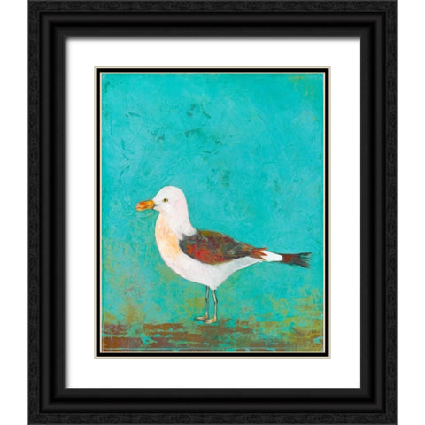 Vibrant Shorebird III Black Ornate Wood Framed Art Print with Double Matting by Altug, Mehmet