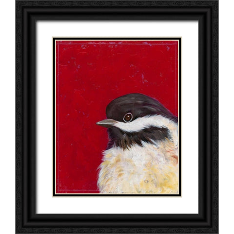 Bird Portrait II Black Ornate Wood Framed Art Print with Double Matting by Altug, Mehmet