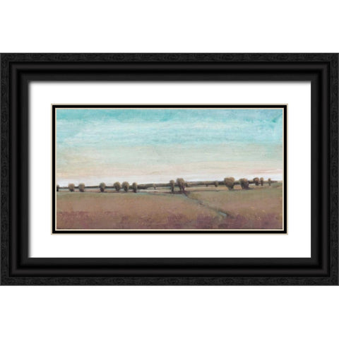 Rural Retreat I Black Ornate Wood Framed Art Print with Double Matting by OToole, Tim