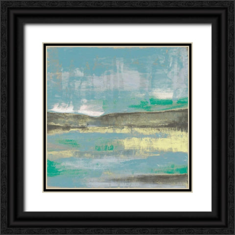 Cool Horizon III Black Ornate Wood Framed Art Print with Double Matting by Goldberger, Jennifer