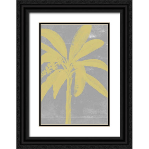 Chromatic Palms III Black Ornate Wood Framed Art Print with Double Matting by Goldberger, Jennifer