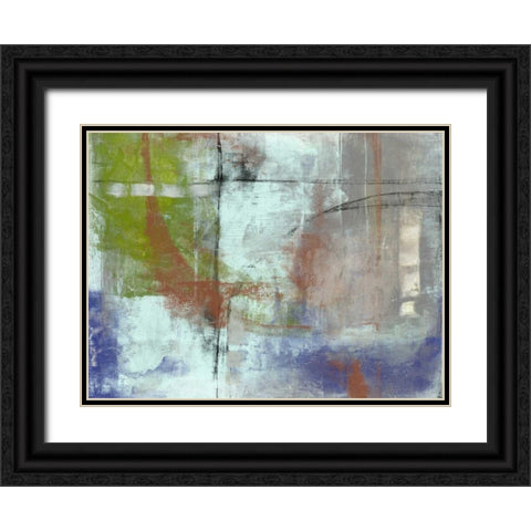 Vibrant Arch II Black Ornate Wood Framed Art Print with Double Matting by Goldberger, Jennifer