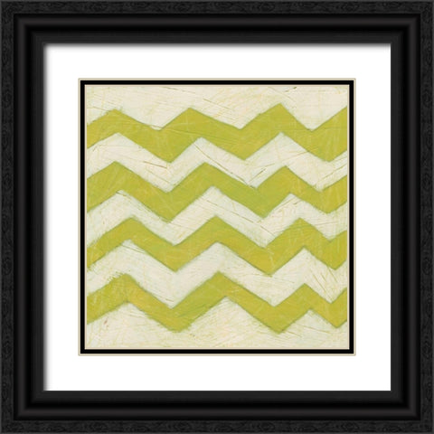 Spectrum Hieroglyph I Black Ornate Wood Framed Art Print with Double Matting by Vess, June Erica