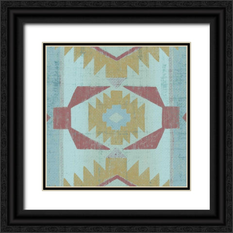 Taos I Black Ornate Wood Framed Art Print with Double Matting by Studio W