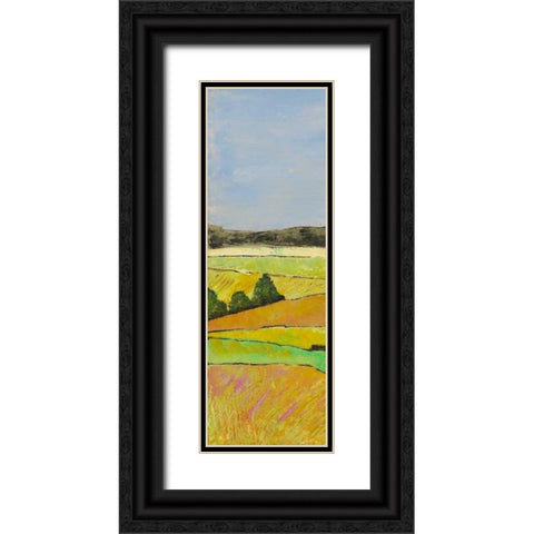 Pastel Hills I Black Ornate Wood Framed Art Print with Double Matting by Altug, Mehmet