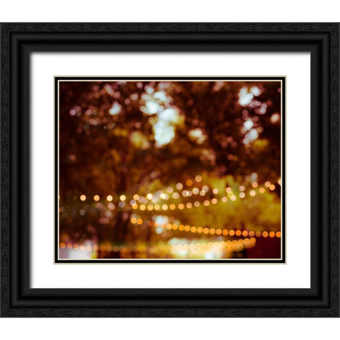 Summer Trees II Black Ornate Wood Framed Art Print with Double Matting by Quintero, Sonja