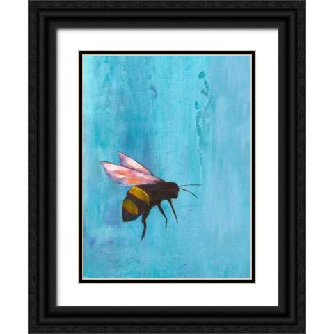 Pollinators I Black Ornate Wood Framed Art Print with Double Matting by Altug, Mehmet