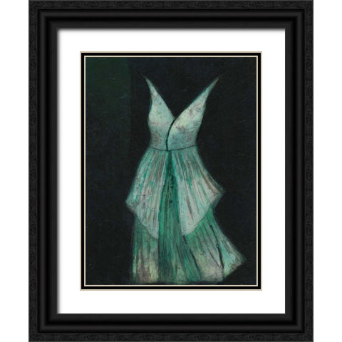 White Dress I Black Ornate Wood Framed Art Print with Double Matting by Altug, Mehmet
