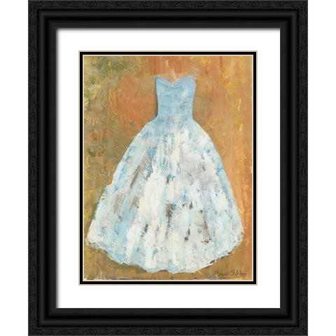 Ballerina Dress I Black Ornate Wood Framed Art Print with Double Matting by Altug, Mehmet