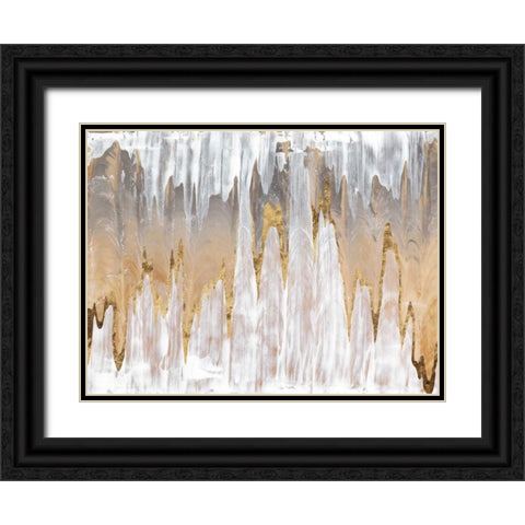 Infinite White Black Ornate Wood Framed Art Print with Double Matting by Stramel, Renee W.