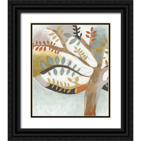 Arbor Whimsy I Black Ornate Wood Framed Art Print with Double Matting by Vess, June Erica