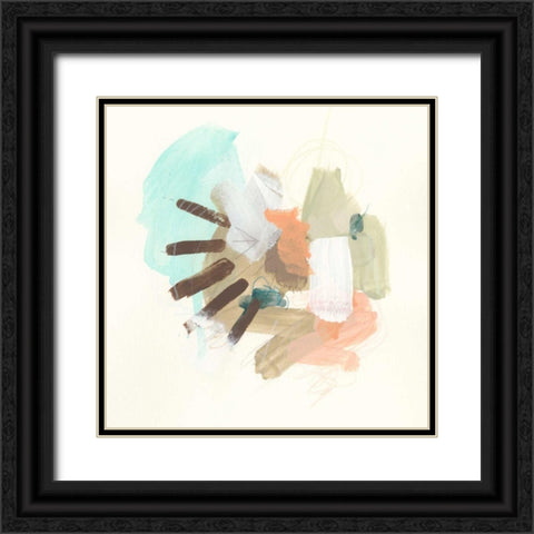 Key Note Shuffle III Black Ornate Wood Framed Art Print with Double Matting by Vess, June Erica