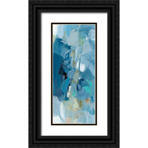 Summer Fields I Black Ornate Wood Framed Art Print with Double Matting by Long, Christina