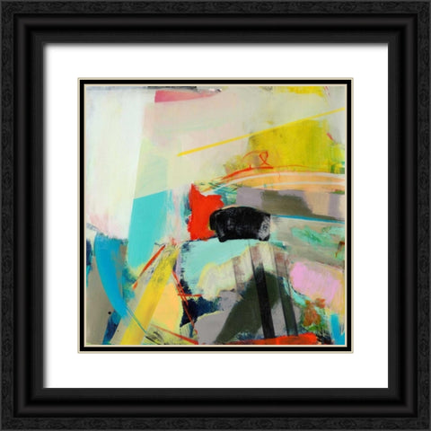 Jazz Hands I Black Ornate Wood Framed Art Print with Double Matting by Fuchs, Jodi