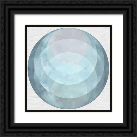 Day Circles Black Ornate Wood Framed Art Print with Double Matting by McCavitt, Naomi