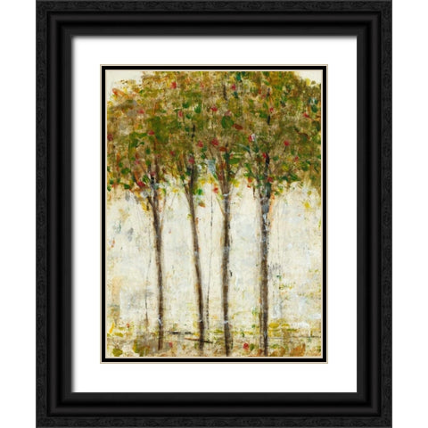 Apple Orchard II Black Ornate Wood Framed Art Print with Double Matting by OToole, Tim