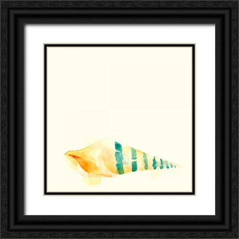 Tidal Impressions II Black Ornate Wood Framed Art Print with Double Matting by Vess, June Erica