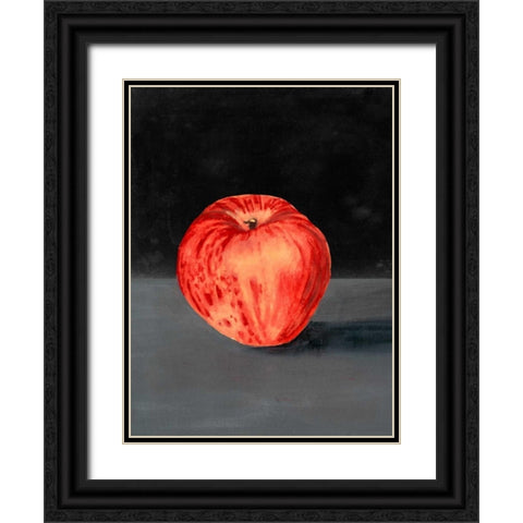 Fruit on Shelf I Black Ornate Wood Framed Art Print with Double Matting by McCavitt, Naomi