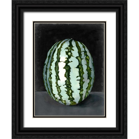 Fruit on Shelf VII Black Ornate Wood Framed Art Print with Double Matting by McCavitt, Naomi