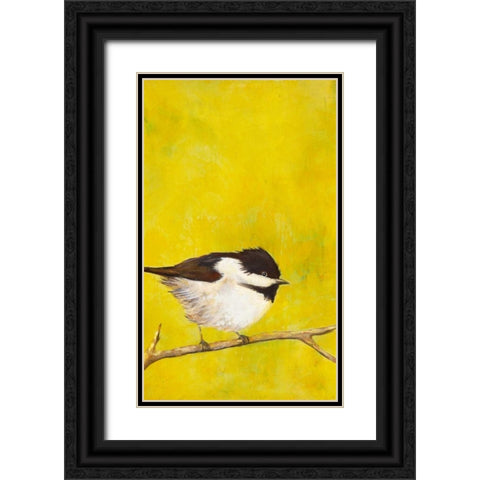 Perch I Black Ornate Wood Framed Art Print with Double Matting by Altug, Mehmet