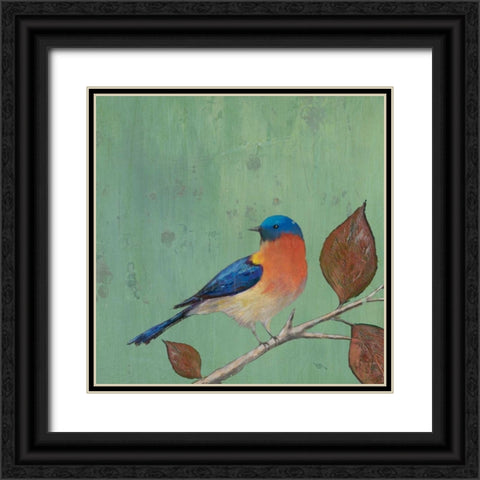 Resting Bird II Black Ornate Wood Framed Art Print with Double Matting by Altug, Mehmet