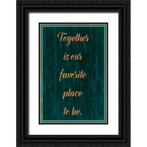 Spice Family Rules II Black Ornate Wood Framed Art Print with Double Matting by Popp, Grace
