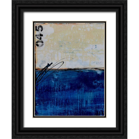 Beach 45 I Black Ornate Wood Framed Art Print with Double Matting by Ashley, Erin
