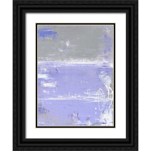 Valley Mist II Black Ornate Wood Framed Art Print with Double Matting by Ashley, Erin