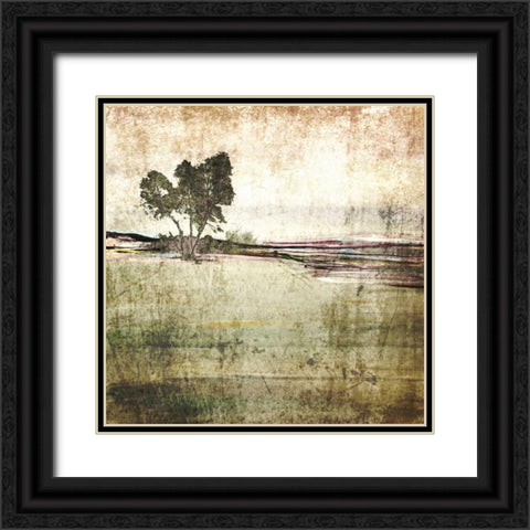 Forest Glimpse IV Black Ornate Wood Framed Art Print with Double Matting by Orlov, Irena