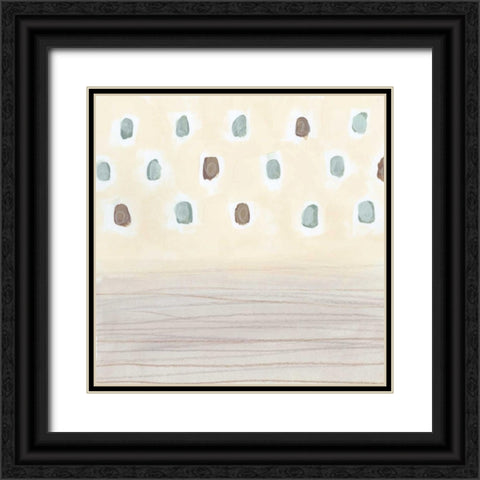 Intangible III Black Ornate Wood Framed Art Print with Double Matting by Vess, June Erica
