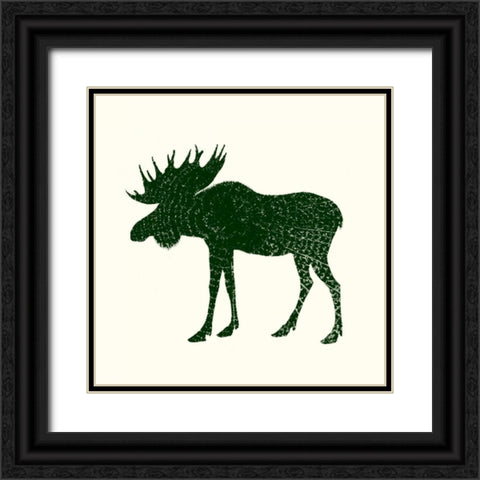 Timber Animals VI Black Ornate Wood Framed Art Print with Double Matting by Hambly, Anna