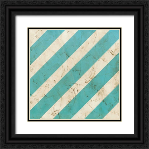 Seaside Signals V Black Ornate Wood Framed Art Print with Double Matting by Vess, June Erica