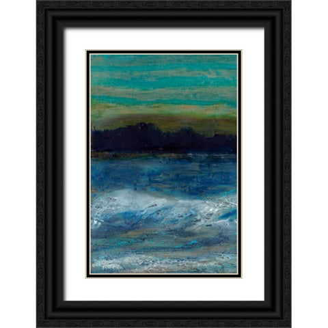 Marooned I Black Ornate Wood Framed Art Print with Double Matting by Ludwig, Alicia