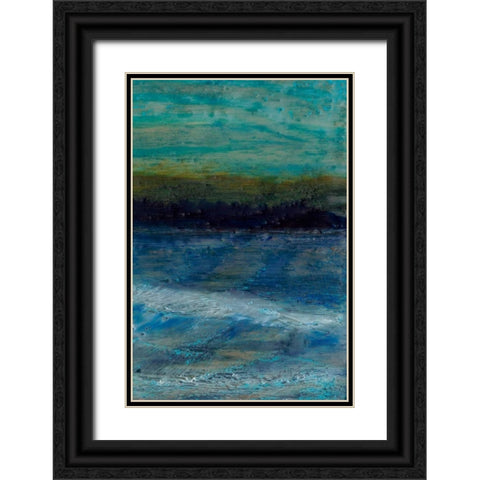 Marooned II Black Ornate Wood Framed Art Print with Double Matting by Ludwig, Alicia