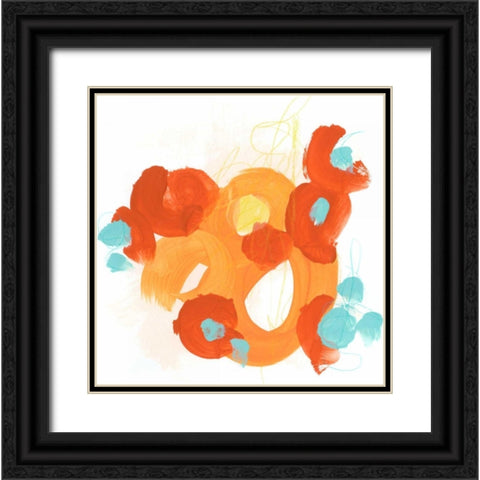 Bright Idea I Black Ornate Wood Framed Art Print with Double Matting by Vess, June Erica