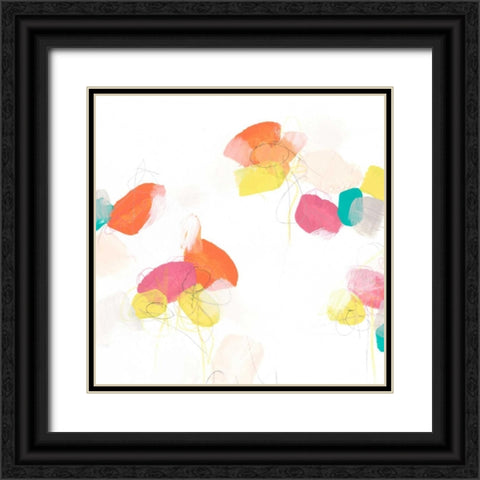 Salon Moderne II Black Ornate Wood Framed Art Print with Double Matting by Vess, June Erica