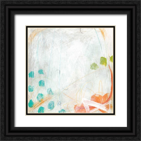 Strategy III Black Ornate Wood Framed Art Print with Double Matting by Vess, June Erica