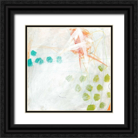 Strategy IV Black Ornate Wood Framed Art Print with Double Matting by Vess, June Erica