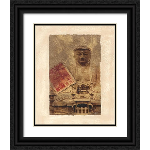 Travel Snapshots VI Black Ornate Wood Framed Art Print with Double Matting by Butler, John