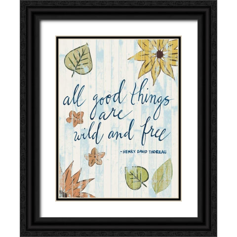 Sunny Day Words IV Black Ornate Wood Framed Art Print with Double Matting by Popp, Grace
