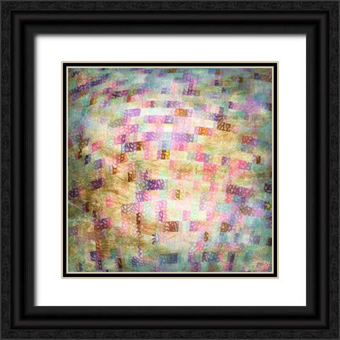 Coral Party IV Black Ornate Wood Framed Art Print with Double Matting by Studio W