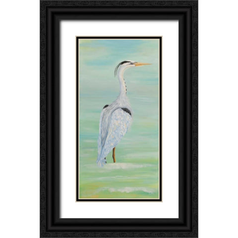 West Wing Black Ornate Wood Framed Art Print with Double Matting by Brewington, Olivia