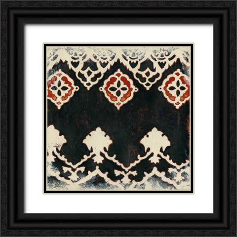 Bolero I Black Ornate Wood Framed Art Print with Double Matting by Zarris, Chariklia